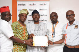 Presentation of Insurance cover for Lagos Journalists